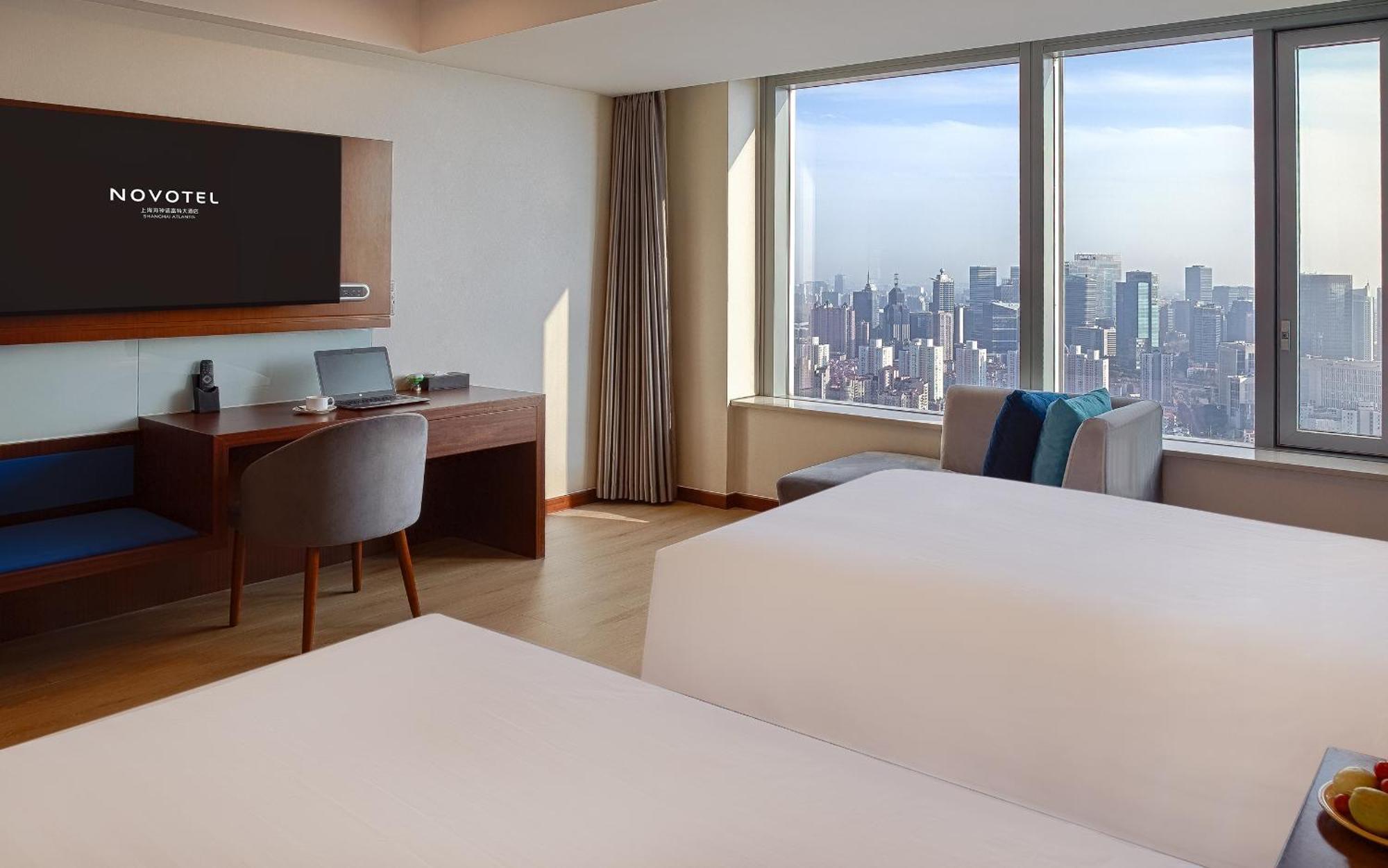 Novotel Atlantis Shanghai - Breakfast In The Clouds With River View In The Revolving Restaurant & 24Hours Free Self-Laundry Exterior foto