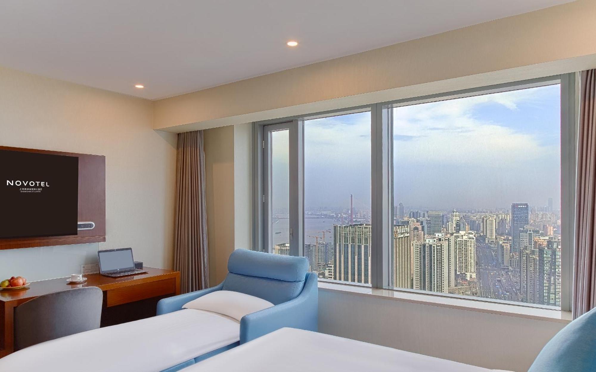 Novotel Atlantis Shanghai - Breakfast In The Clouds With River View In The Revolving Restaurant & 24Hours Free Self-Laundry Exterior foto