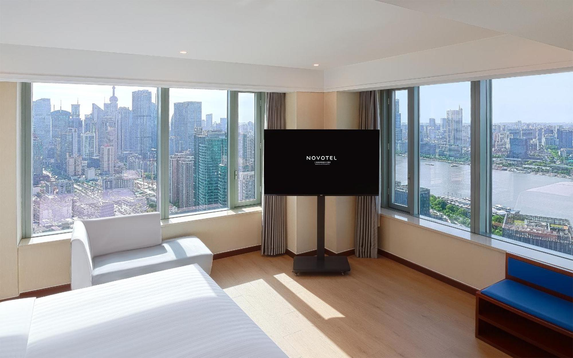 Novotel Atlantis Shanghai - Breakfast In The Clouds With River View In The Revolving Restaurant & 24Hours Free Self-Laundry Exterior foto